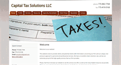 Desktop Screenshot of capitaltaxsolutions.net